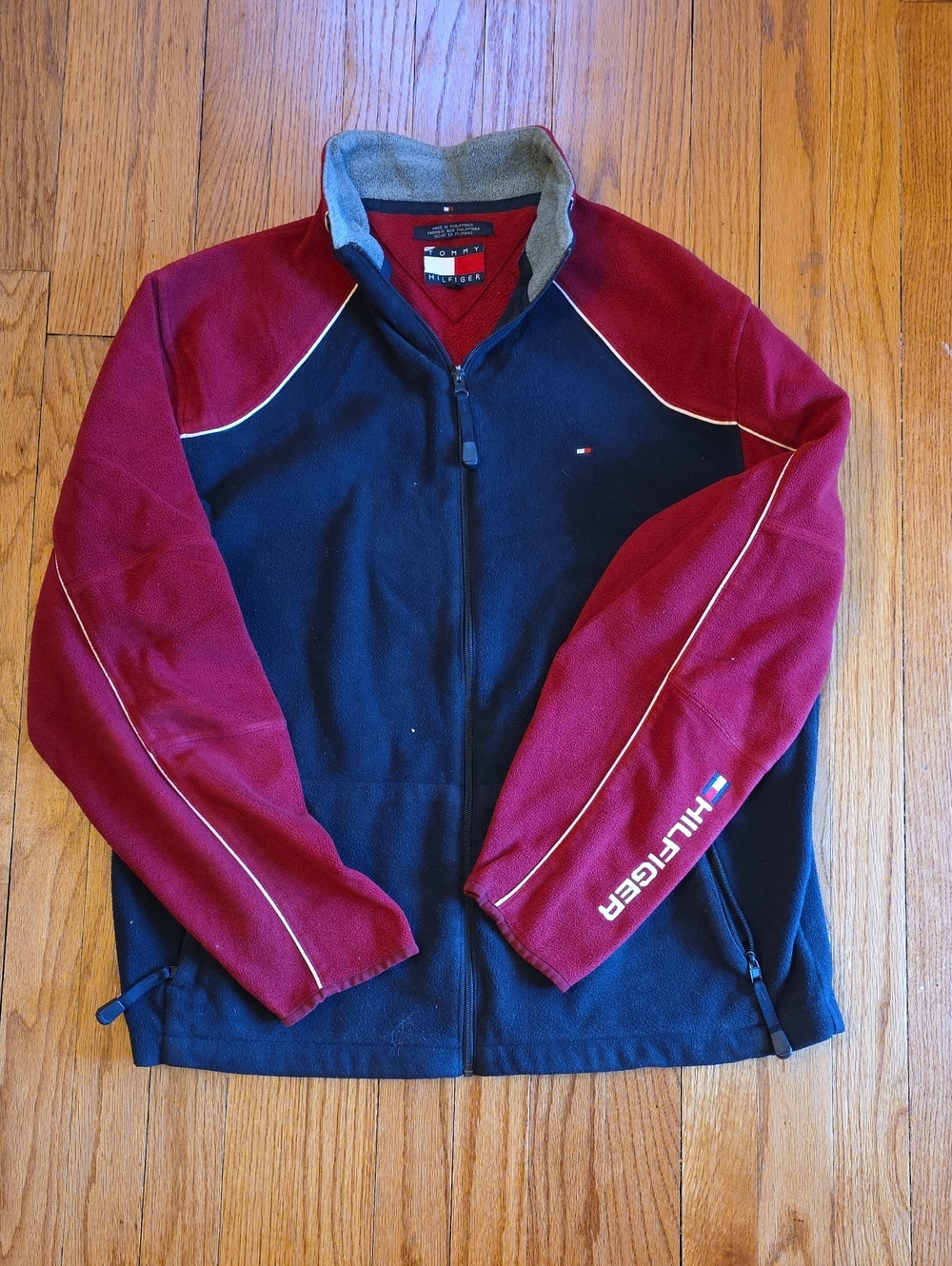 Tommy Hilfiger Men’s Vintage Fleece Jacket - Small